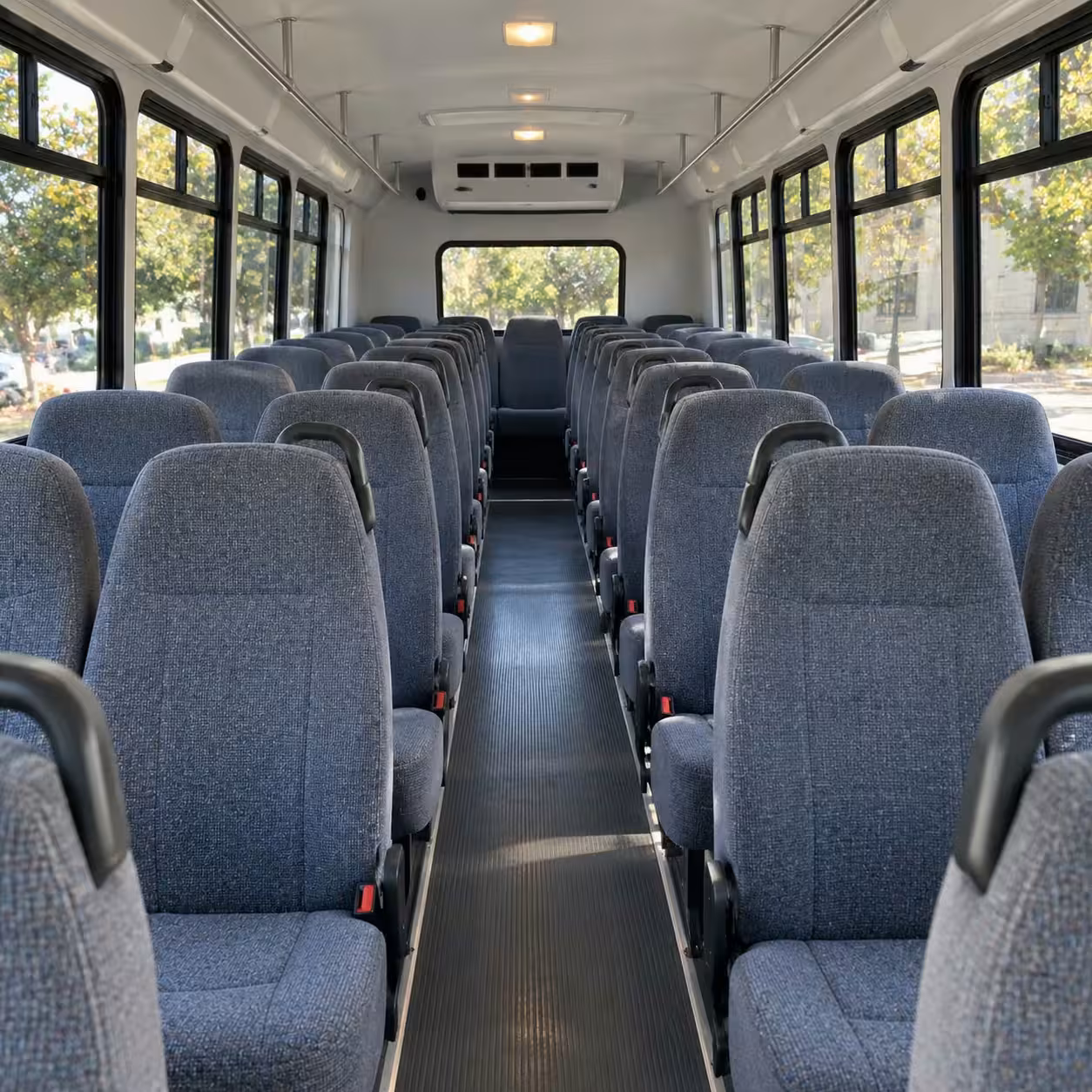 30 passenger minibus inside