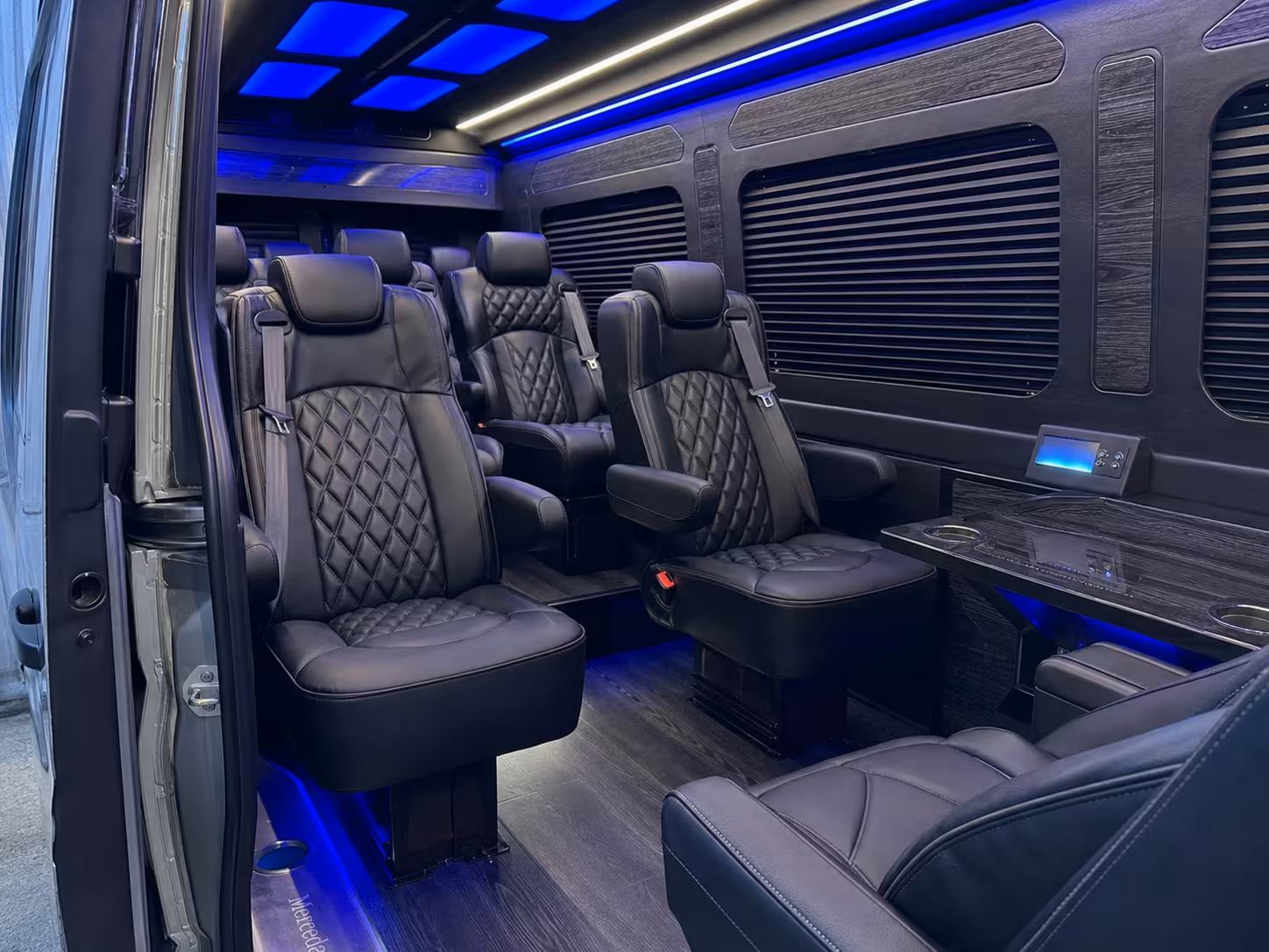 sprinter van transportation for groups and events across chino hills